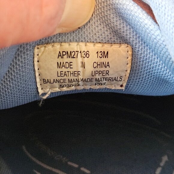 Rockport Men's Leather/Tweed Casual Shoes, Brown, Sz 13 - Picture 16 of 16